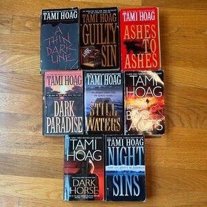 Lot of 8 Tami Hoag Thriller Paperbacks